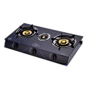 Glass Top Automatic Gas Cooker - GLX3