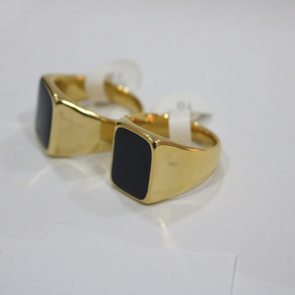 Vintage Polished Steel Ring - KR6