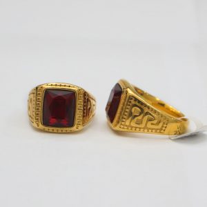 Vintage Polished Steel Ring - KR8