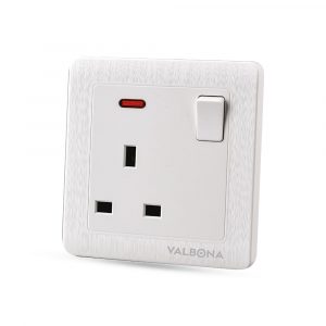 Valbona Single Socket With Indicator (10pcs)- SNG132