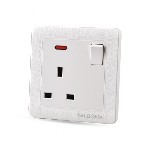 Valbona Single Socket With Indicator (10pcs)- SNG132