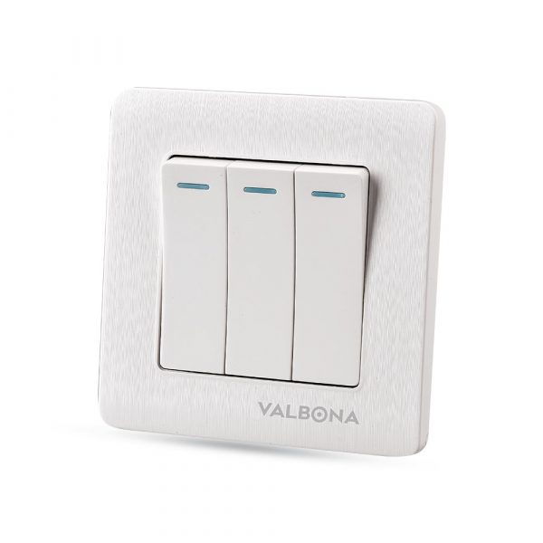 Valbona 3 Gang 2 Way Switch (10pcs)- BON32
