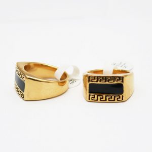 Vintage Polished Steel Ring - KR5